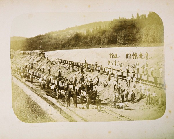 Bau der Bahn