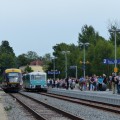 Ansturm auf die Züge