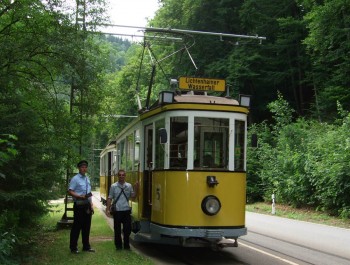 Schaffner der Bahn